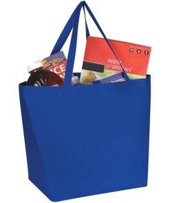 Vollfarbig Budget Vliesstoff benutzerdefinierte Shopper Tote