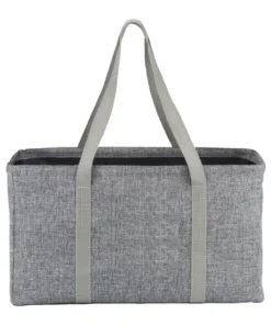 Oversized Polycanvas Carry-All Utility Tote