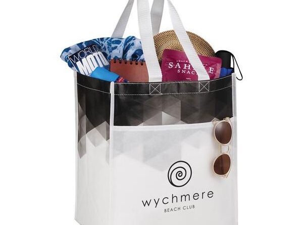 Custom Promo Economy Reusable Laminated Tote Bag-worldwide bags