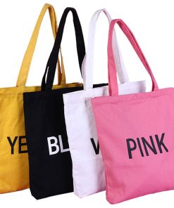 Wholesale Fashion Good Quality Cheap Price Promotional Canvas Cotton Shopper Bag with Custom logo