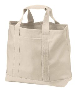 Custom Grocery Shopping Beach Trip Picnic Reusable Front Bag Natural Thickened Canvas 100% Cotton Tote Bags