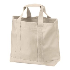 Custom Grocery Shopping Beach Trip Picnic Reusable Front Bag Natural Thickened Canvas 100% Cotton Tote Bags