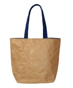 Customizable Reusable Zipper Tyvek Paper Tote Bag with Waterproof Feature Letter Pattern Customized Color & Logo