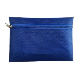 Factory Direct Outdoor Sports Camping Work Clean protection Safety Portable Blue Mini Storage Zipper Bag