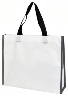 Custom Printed Laminated Non Woven Bag Eco Friendly Reusable Shopping Tote Promotional Gift with Long Handle