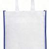 Custom Printed Non Woven Fabric Bags Eco Friendly Reusable Shopping Tote With Long Handle Promotional Gift Wholesale