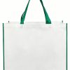 Fashion Design Recyclable PP Print Custom Brand Non Woven Shopping Tote Bag Promotional Logo Grocery