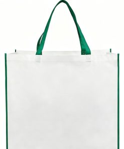 Fashion Design Recyclable PP Print Custom Brand Non Woven Shopping Tote Bag Promotional Logo Grocery