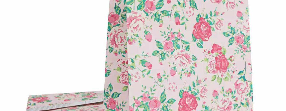 Floral Paper Gift Bags & Kraft Paper Bags & Gift Bags-worldwide bags