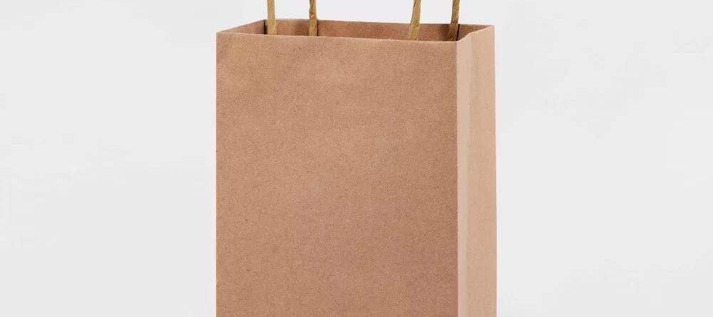 Natural Solid Gift Bag & Paper Gift Bag & Kraft Gift Bag-worldwide bags