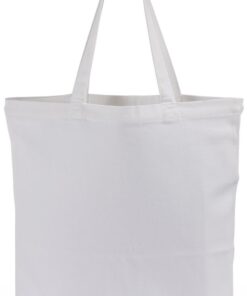 Custom Sublimated Cotton Canvas Tote Bag 15x16