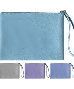 Made in China Multi-purpose Good Quality Soft PU Material Promotional Hand Pouch Multifunction Pouch Make-up Bag Pouch for Lady