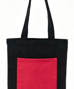 Canvas Cotton Bag Daily Shopping Handbag Reusable Grocery Tote for Women Outdoor Travel Supermarket Carry Storage Sack