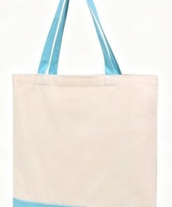 Durable Reusable Medium Canvas Tote Bag Custom Print Heat Transfer Shoulder for Advertising Gifts Travel Storage