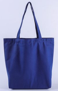 Reusable Cotton Canvas Storage Bag Thick Canvas Material Large Capacity Cotton Tote Bag for Mall Shopping Business Promotion