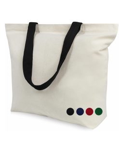 Custom Diy Your Creative Design Grocery Shopping Large Recycled Tote Canvas Cotton Bag With Magnetic Clasp