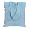 Hot Sale Shopping School Work Travel Gym Reusable Multi-Color Recycled Cotton Canvas Bag With Long Handle