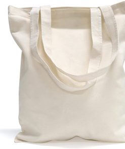 12 Oz Travel Learning Work Tote Mother's Day Shopping Gift Simple Lines Canvas Blanks Tote Bag for Promotion