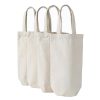 Portable Durable Multi-Purpose Washable Bottle Bag Reusable Cotton Canvas Carrier Wine Tote Bags