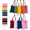 Hot Sale Stylish Lightweight Cotton Canvas Tote Bag Custom Reusable Women Work Beach Gifts Tote Bag