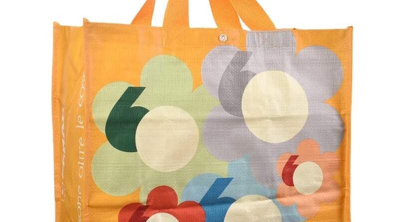 Grocery Tote With Coating & Deluxe Grocery Shopper-worldwide bags