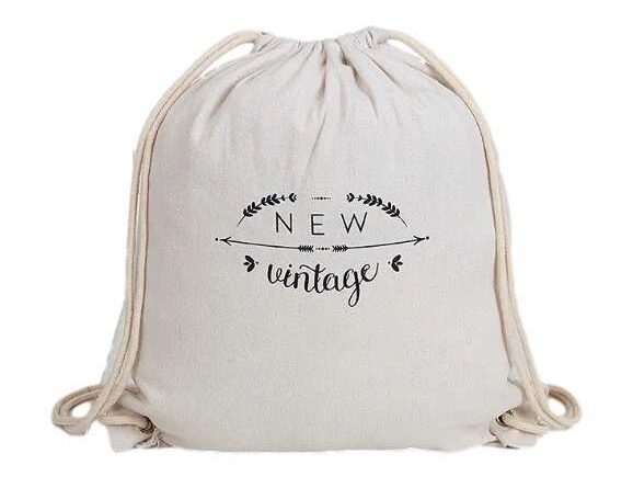 Custom Cotton Drawstring Backpacks & Drawstring Bag-worldwide bags