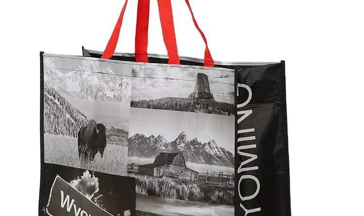 Double Laminated Jumbo Tote & Reusable Grocery Tote-worldwide bags