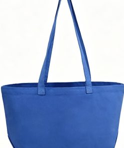 Reusable Durable Custom Print Canvas Tote Bag with Shoulder Strap for Daily Use Advertising Gifts Travel & Storage