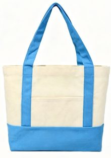Stylish Canvas Tote Bag Portable Shopping Pouch Sturdy Shoulder Bag for Clothing Shop School Outdoor Holiday Daily Carrying