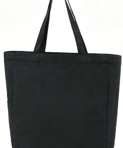 Wholesale Price New Design Medium Grocery Custom Canvas Tote Bags Embroidery Logo with Pocket and Zipper