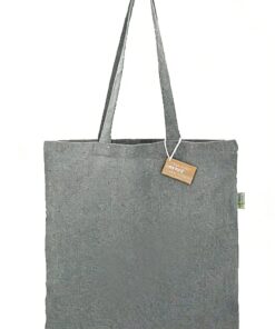 Borsa compatta in cotone riciclato