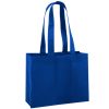 100 Wholesale 10 Inch Reusable Shopping Gift Tote Bag Blue