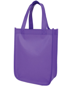 Custom Cosmo Small Matte Laminated Tote Bags