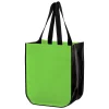 Matte Lime Laminated Designer Tote Bag