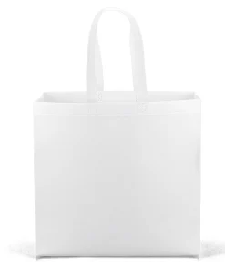 White Laminated Non-Woven Totes