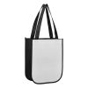 Small Laminated Curved Bottom Non-Woven Gift Bag