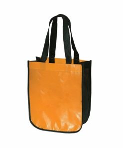 Logo Shiny Non-Woven Shopper Tote Bags