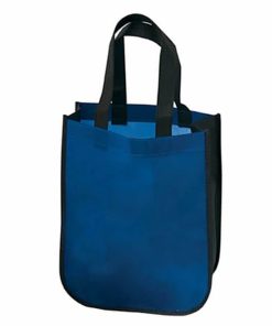Laminated Non-Woven Custom Tote Bag - 9.25w x 11.75h x 4.5d
