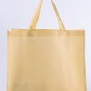 Eco Friendly Non Woven Bag Custom Personal Logo Durable Handbag with Soft Comfortable Straps Bulk for Shopping