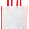 Heavy Duty Non Woven Custom Shopping Bags Large Capacity Grocery Long Handle Durable Reusable Strong Fabric
