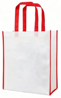Heavy Duty Non Woven Custom Shopping Bags Large Capacity Grocery Long Handle Durable Reusable Strong Fabric