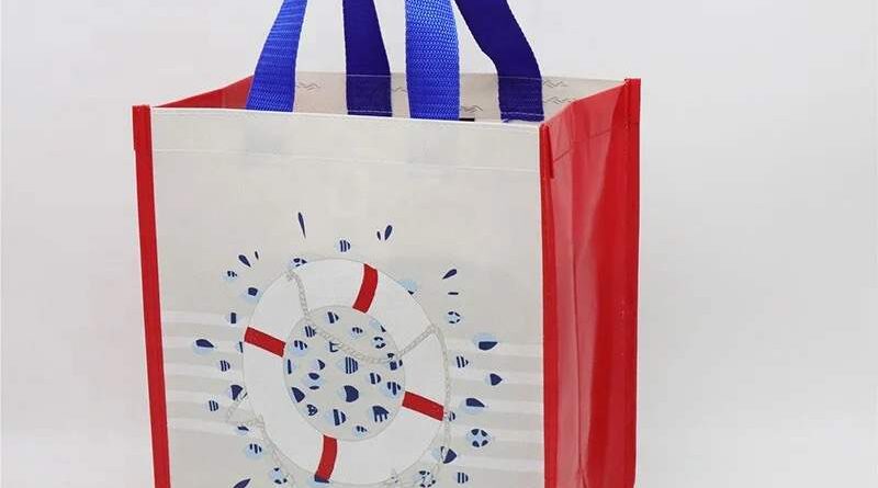 Custom Laminated Shopping Totes & Grocery Totes-worldwide bags