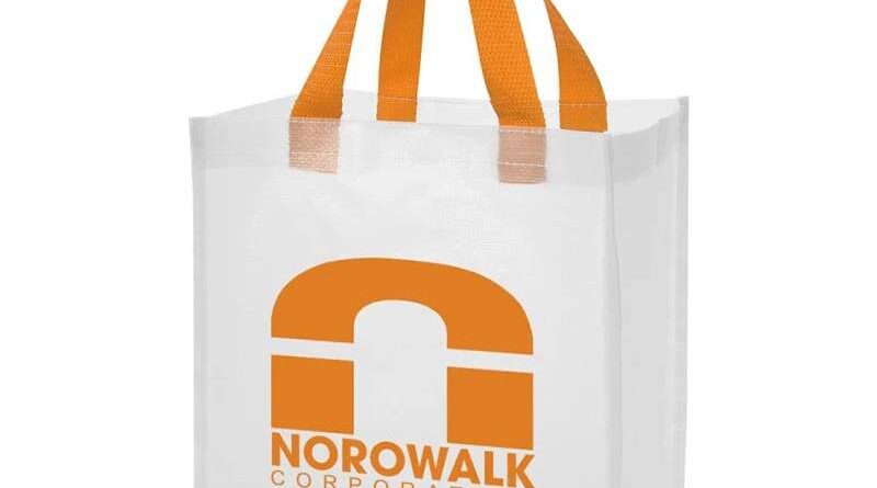 White Laminated Non-Woven Totes & Shopper Totes-worldwide bags