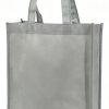 Custom Logo Reusable Bags Non Woven Shopping Tote for Supermarket Grocery Promotional Store