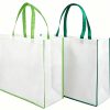 Eco Friendly Wholesale Retail Reusable Lightweight Custom Non Woven Tote Bag Shopping Grocery Handle