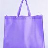 Reusable Custom Logo Printed Recycled Non Woven Bag Eco Bags With Letter Prints Suitable for Shopping Supermarket