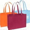 Imprinted Eco-Friendly Non-Woven Shopping Tote Bag - Medium Size