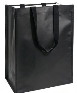 Custom Printed Grocery Shopping Laminated Non Woven Tote Bag Eco Friendly Promotional Gift with Handle