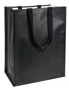 Custom Printed Grocery Shopping Laminated Non Woven Tote Bag Eco Friendly Promotional Gift with Handle