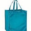 Eco-Friendly Metallic Gloss Grocery Totes